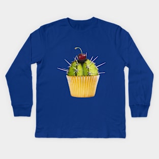 Mexican Muffin Kids Long Sleeve T-Shirt